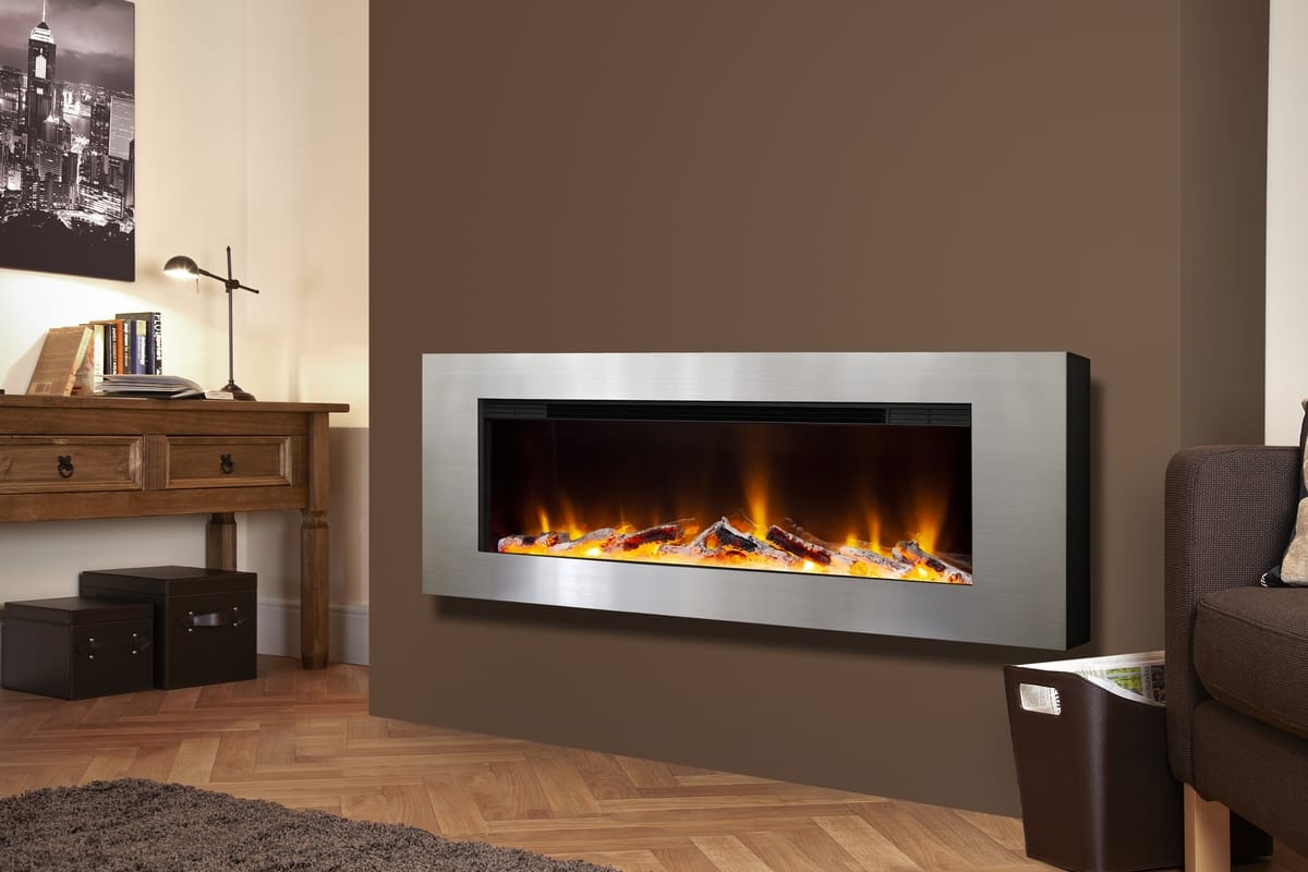 Electriflame Vr Basilica Satin Silver